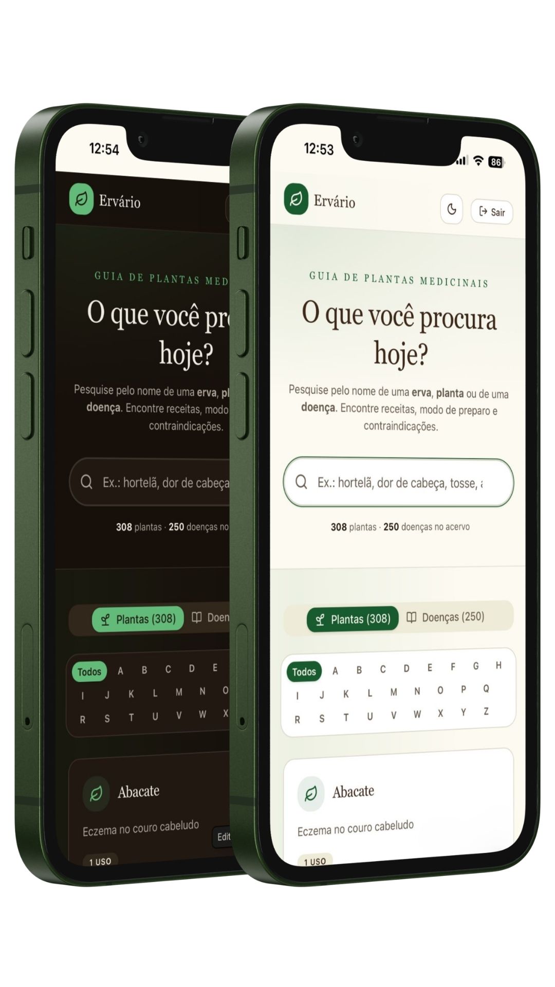 Ervário em funcionamento